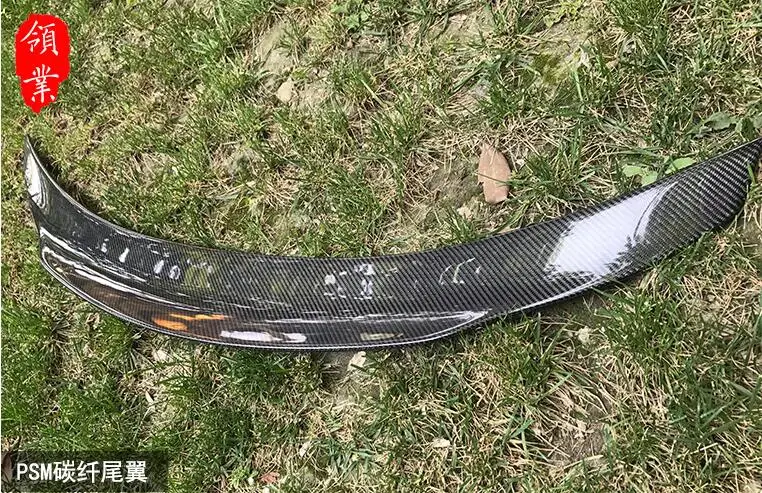 Углеродного волокна заднего крыла багажник спойлер для Mercedes Benz C238 W238 E63 E Класс 2-купе