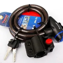 Продукт универсальный Ty533e велосипедный замок/горный велосипед проводной замок ключ замок оборудование для верховой езды