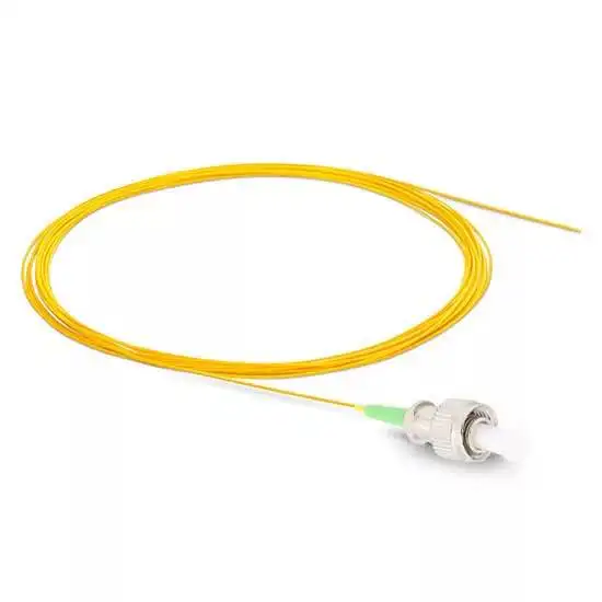 

50PCS /Lot FC/ APC Single mode fiber optic Pigtail 9/125 Single Mode Optical fiber pigtail 0.9mm PVC Jacket