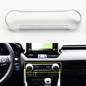 

1pcs Matte For Toyota RAV4 ABS Matte Inner Air Condition Switch Cover Trim 2019-2020 Car Replacement Accessories 2020 New