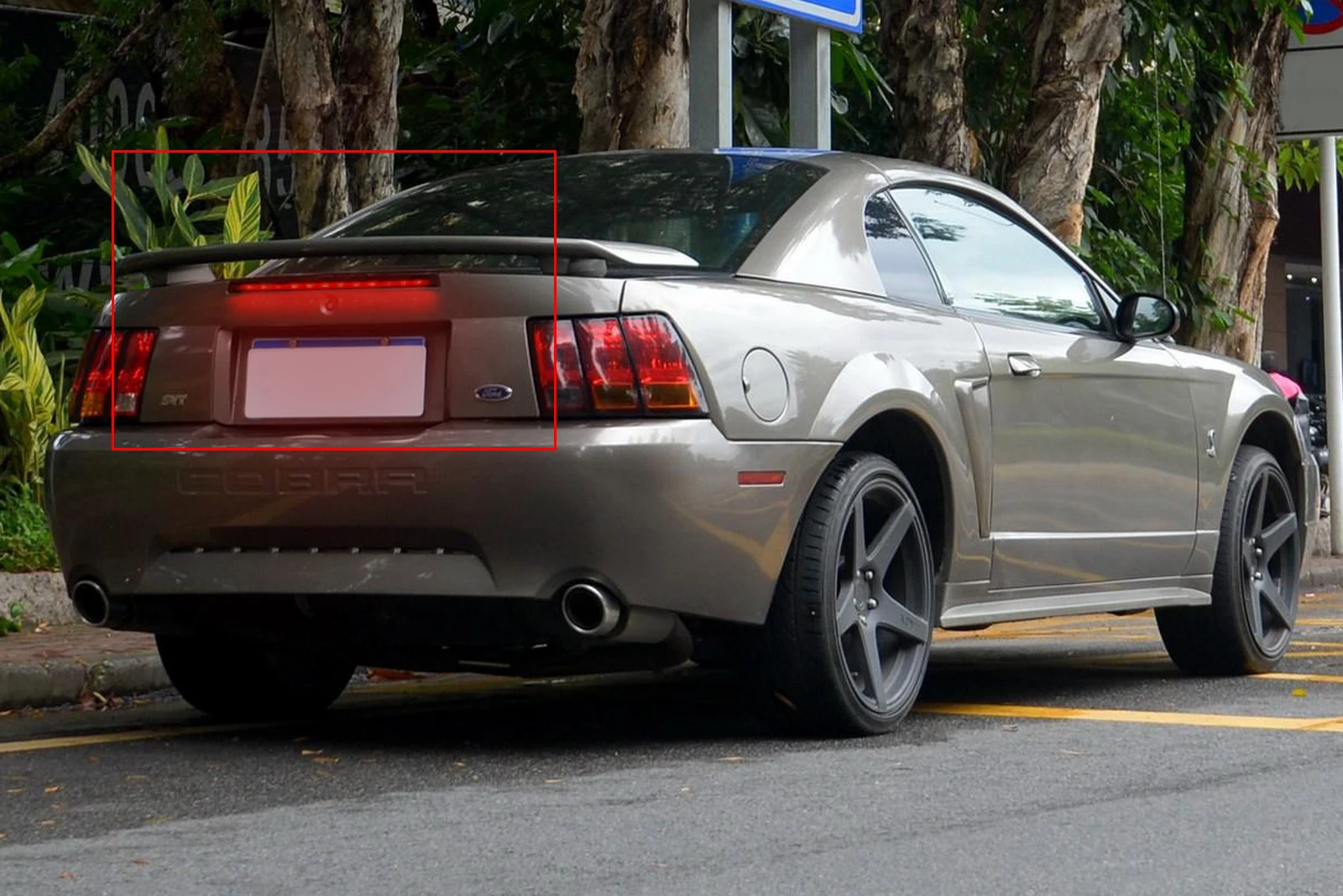 1x красный светодиодный светильник высокого уровня 3rd Third Tail тормоза для Ford Mustang 1999-2004