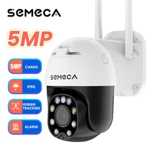 

Semeca Surveillance Camera With Wifi Mini Camera Video Surveillance 5MP 5X PTZ Camera Human Tracking Security Camera Camhi Pro