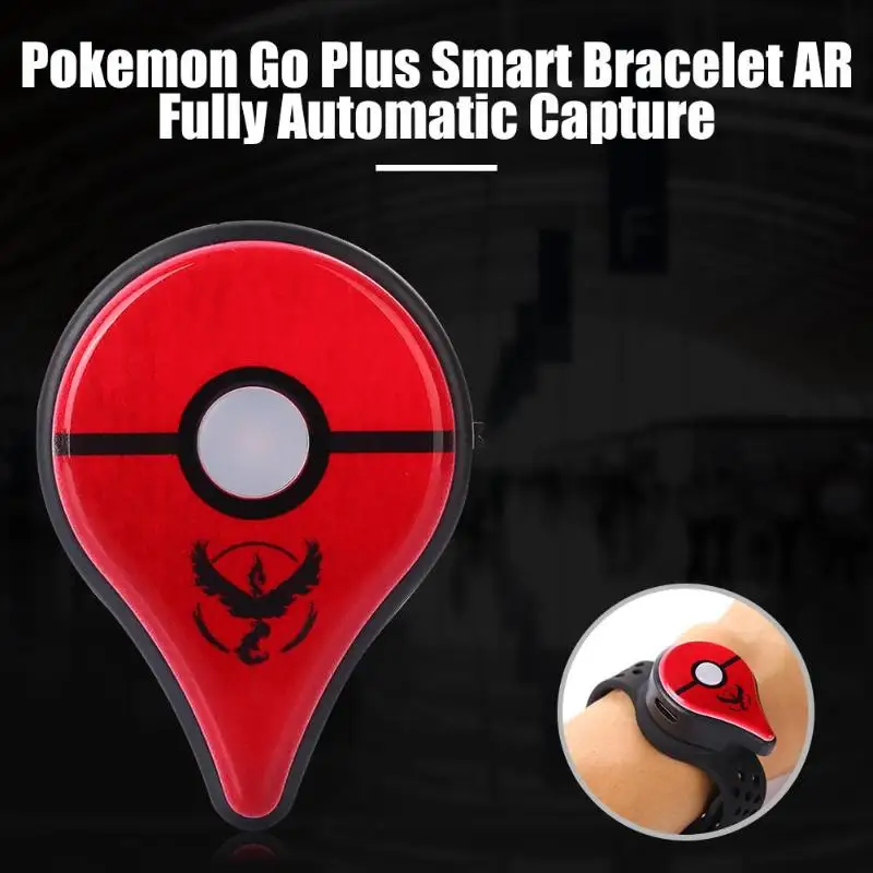 Автоматическая ловля Bluetooth Интерактивная фигурка игрушки браслет для Pokemon Go Plus