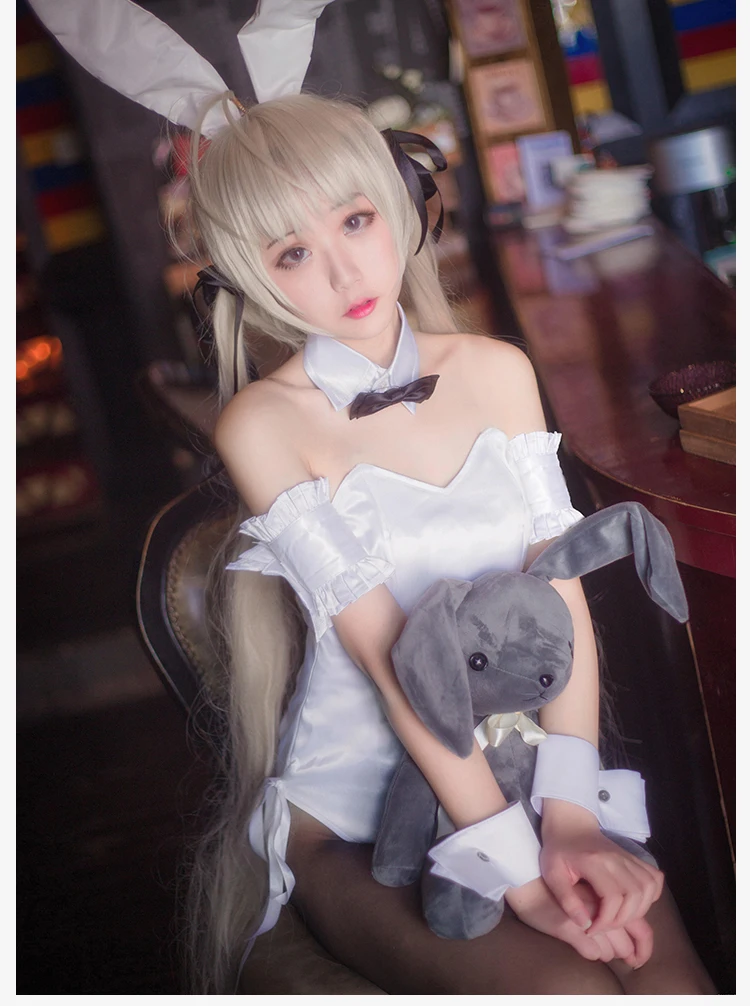 Yosuga No Sora Kasugano Sora сексуальный кролик девушка костюмы для косплея ролевые игры юбки аниме в одиночестве, где мы меньше всего одиноки