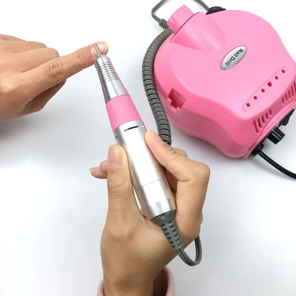 Electric Nail Drill Machine Manicure Pedicure Files Tools Kit Accessory Nail Polisher Grinding Glazing Machine For Gel Polish Electric Manicure Drills Aliexpress