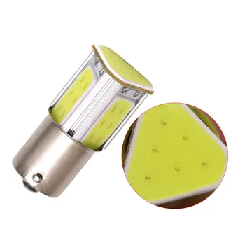 

8pcs T10 W5W Car LED Turn Signal Bulb Canbus S25-1156/1157 Auto Interior Dome Reading Light 12V3+1COB Brake Lamp