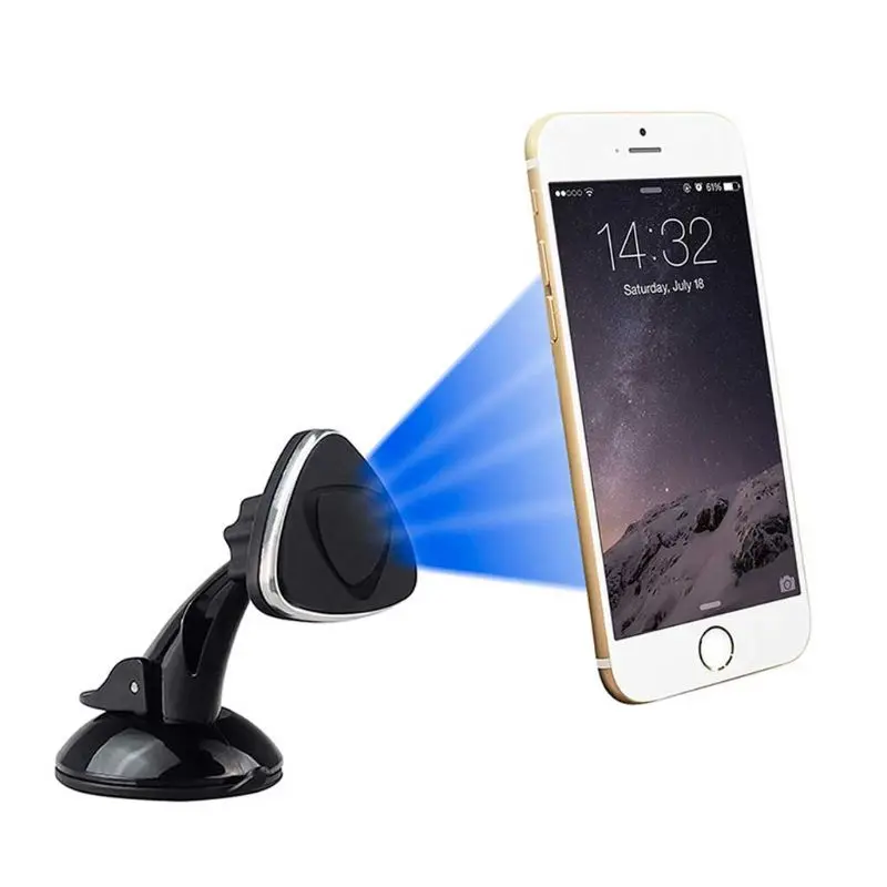 

Car Phone Mount Holder Strong Adhesive Ability 360°Rotating Universal Smartphone
