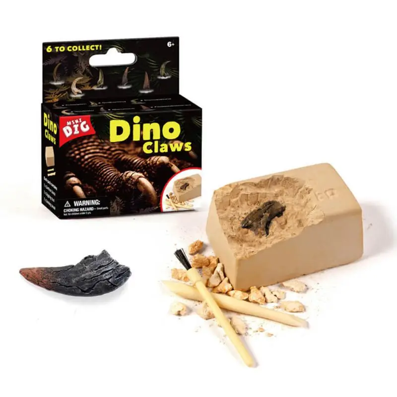 Уникальные Dinasors Dig Kit Dinasors Игрушки для мальчиков ствол игрушка Подарки для мальчика 6 лет