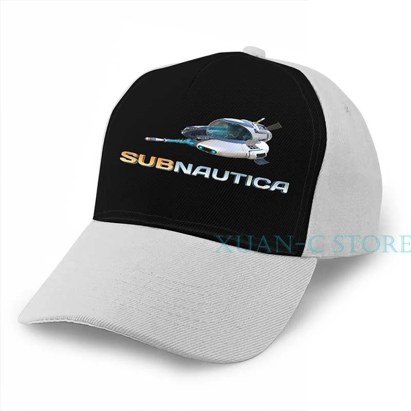 Subnautica Seamoth баскетбольная Кепка(2) мужская и женская модная черная шляпа унисекс с принтом - Цвет: Gray