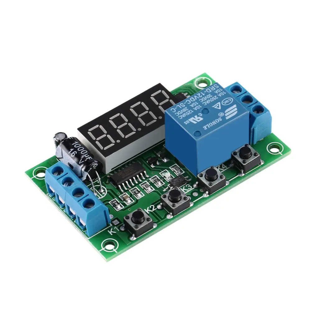Blue&Black Professional Small Voltage Control /OverVoltage /Under Voltage Protecting Professional Power Test Check Module YYF-1