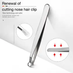 1pcs Round Nose Hair Scissors Nose Hair Clip Nose Hair Trimmer Nose Hair Trimming Tool Multi-function Nose Hair Clip