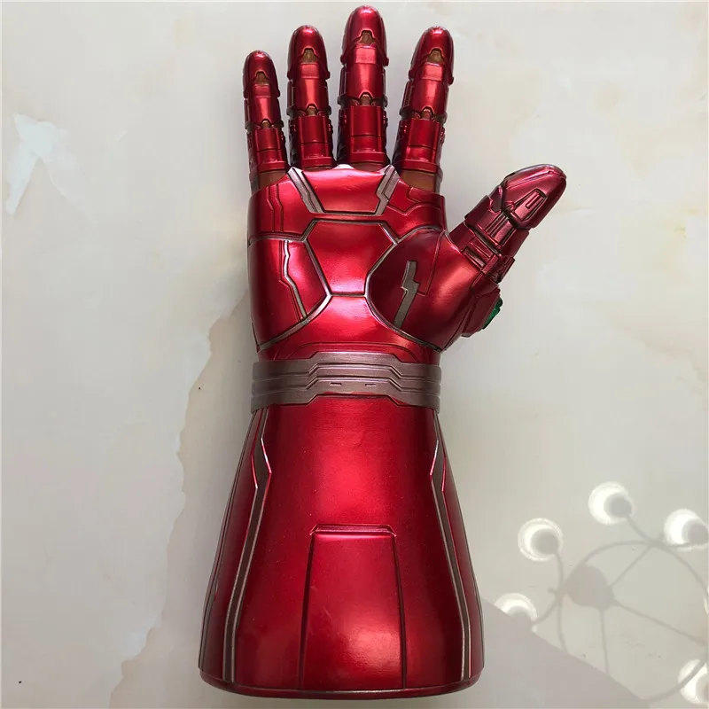 1: 1 Thanos 4 Infinity Gauntlet перчатки Бесконечность военный светильник светодиодный фигурка косплей реквизит подарок на Хэллоуин для детей