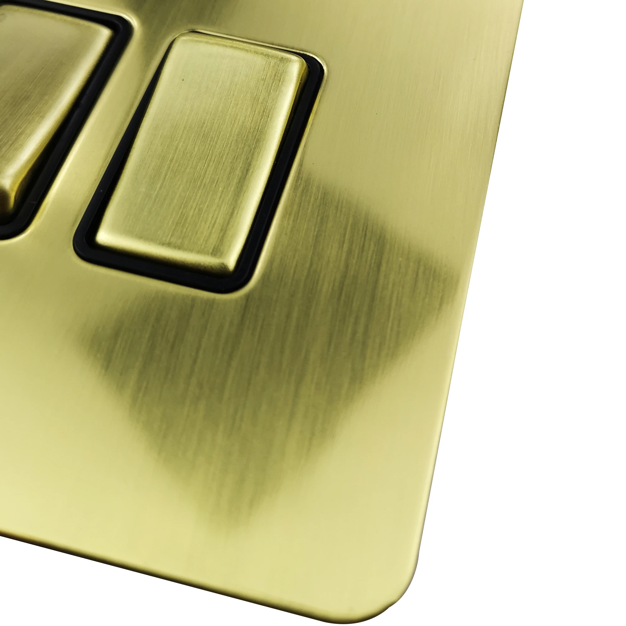 de bronze escovado painel aco inoxidavel botao metal 03