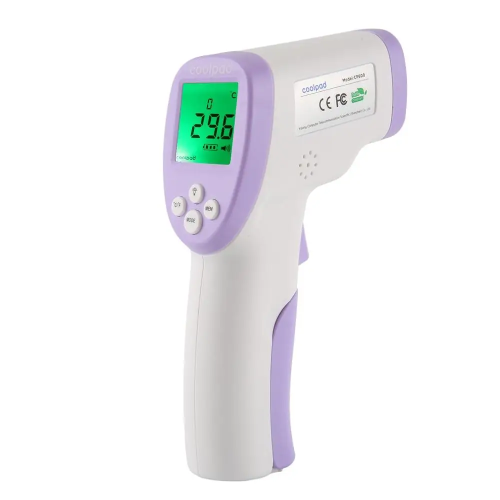 

Coolpad Non-contact Forehead Thermometer Portable Infrared Forehead Thermometer For Measuring Human Body Temperature