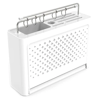 

Kitchen Storage Water Filter Holder Knife Holder Kitchen Rack Strong Hook Storage Rack Free Punch