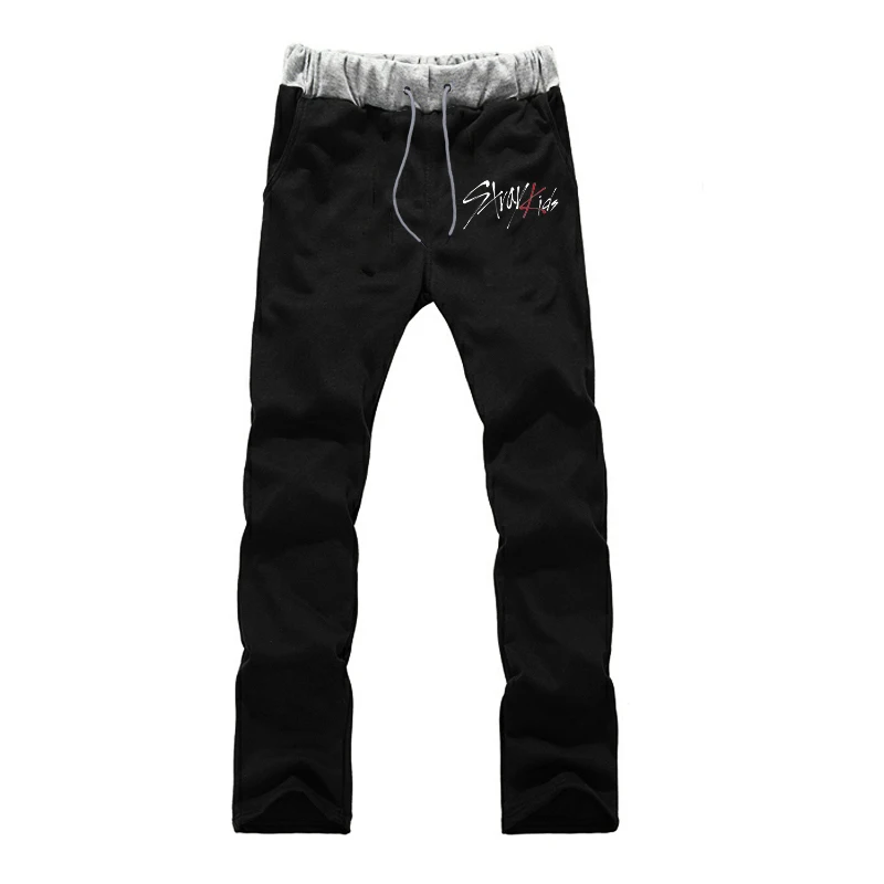 Pants 1 Детские хлопковые длинные брюки для мужчин; модные спортивные брюки для фитнеса; спортивные брюки для мальчиков в стиле хип-хоп; осенние забавные повседневные спортивные штаны - Цвет: Pants 1