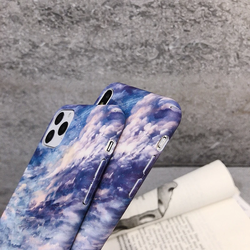 Жесткие ПК-Чехлы для huawei P30 P20 lite Коврики 20 Pro небо облако для Honor 8X 10Lite V20 20 Nova 3 3i 4 5Pro 5i задняя крышка