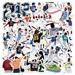 Autocollants graffitis mignons et créatifs pour passionnés de Baseball, décalcomanies pour ordinateur portable, Skateboard, valise, jouets à offrir, vente en gros, 10/30/50 pièces 