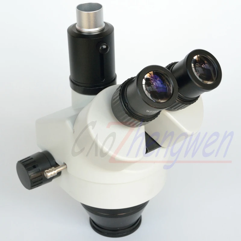 FYSCOPE микроскоп 7X-45X Тринокулярный зум стерео микроскоп головка цифровой микроскоп