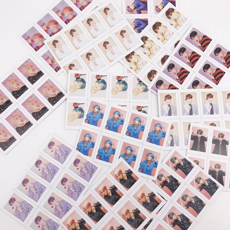 

South Korean Groups K-POP bangtan boys Photocard Map of the Soul Persona Posters 1 inch photo Card Clear Image Home Art