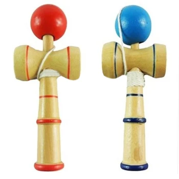 

Child kendama ball relaxation wood toys classic balance skill fancy toy