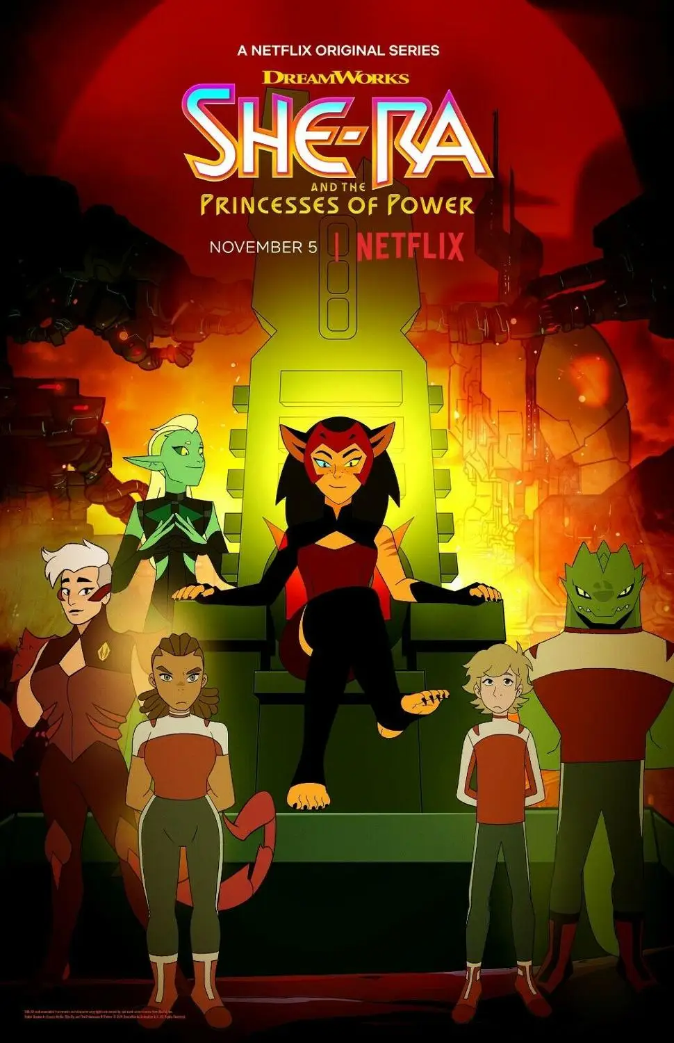 Яркая декоративная наклейка из шелковой ткани для сериала She Ra и the Princess of Power