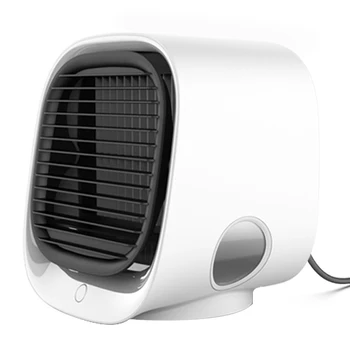 

Big deal Mini Portable Air Conditioner 7 Colors Light Conditioning Humidifier Purifier USB Desktop Air Cooler Fan for Home Offic