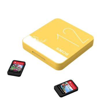 

Durable NS Cartridge Storage Box 12 in 1 Game Memory Card Micro SD Case Holder Organizer for Nintendo Switch