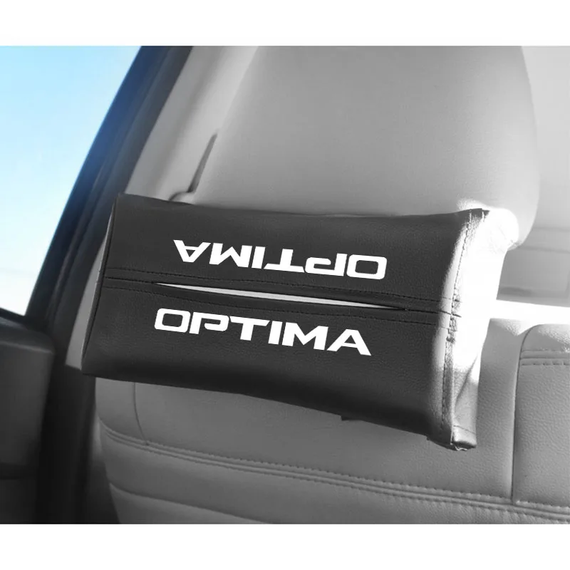 Чехол из ткани на заднее сиденье автомобиля для KIA Optima, контейнер для хранения салфеток, чехол, держатель для бумажных сумок