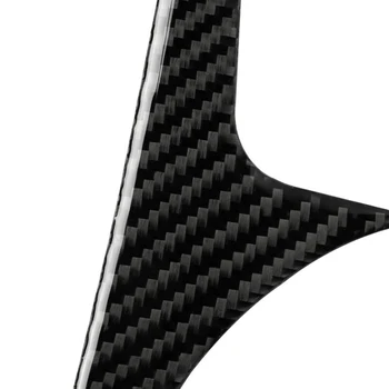 

For Nissan 350Z 2006-2009 Control Panel Cover Black Carbon Fiber Interior