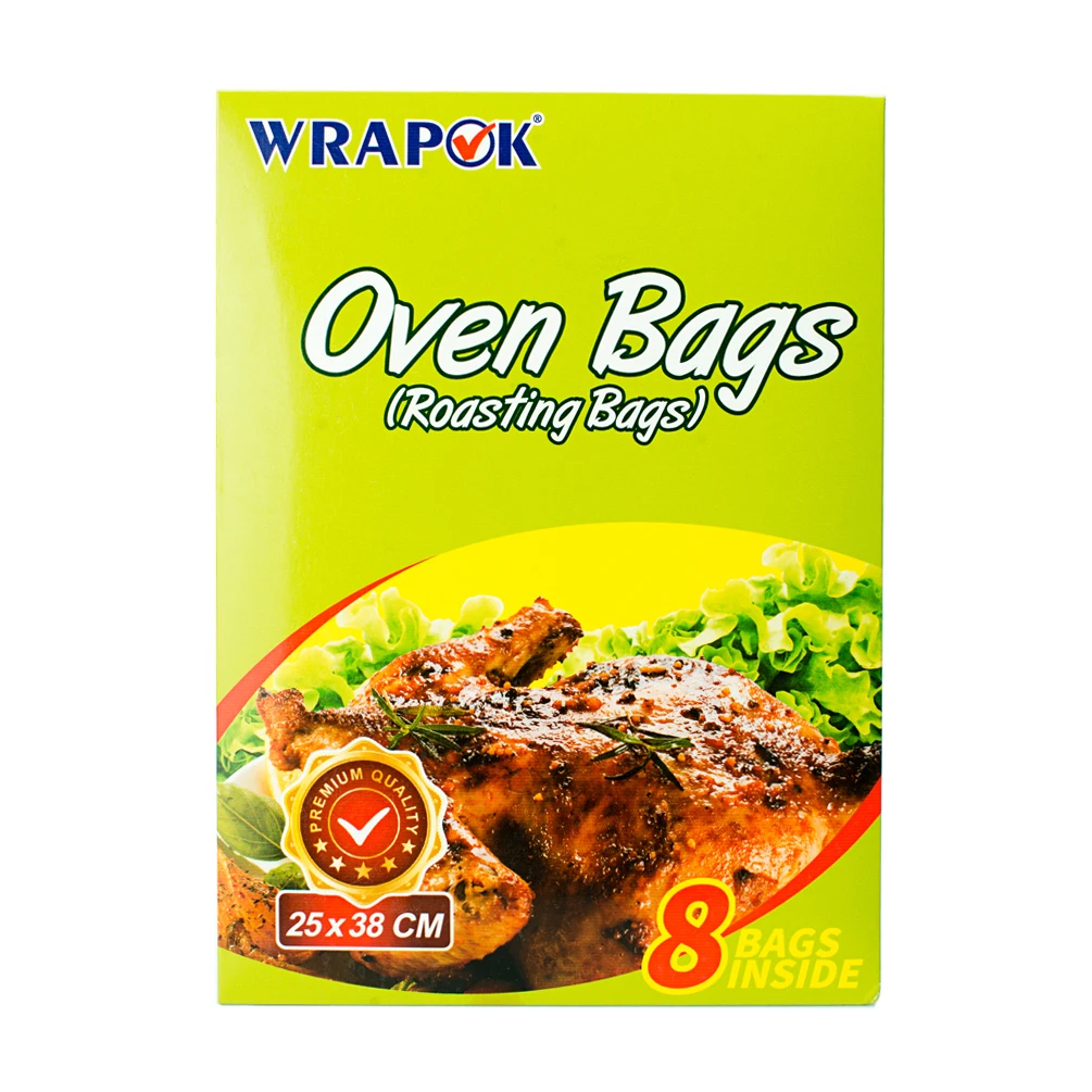 Пакеты для готовки индейки в духовке WRAPOK маленькие ребра ранцы без беспорядка