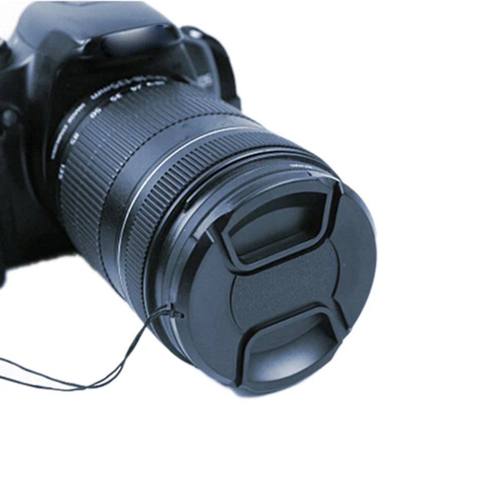 Новое поступление прочная 52 мм передняя крышка объектива Центральная защелкивающаяся крышка объектива для Nikon+ поводок Многофункциональный