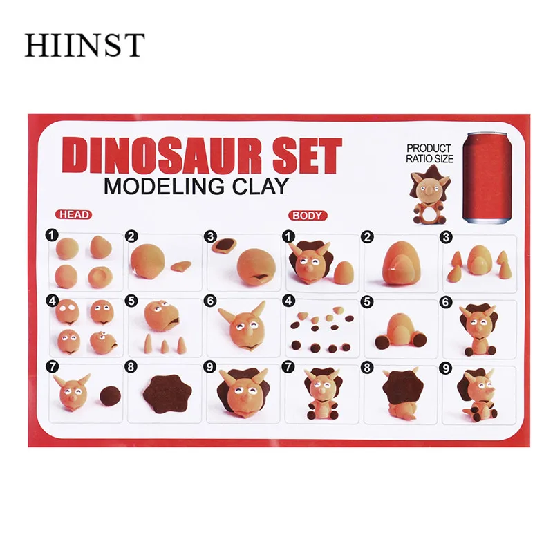 HIINST, рождественские игрушки, слизи, грязь, мультфильм, пластилин «сделай сам», животные, Лев, игрушка, цветной стресс, сдавливание слизи, взрослые игрушки для снятия стресса