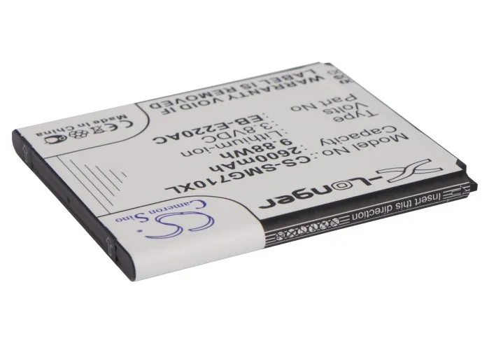 Cameron sino 2600 мА/ч, батарея для SAMSUNG Galaxy Grand 2 2 Duos SM-G7102 G7105 G7105L G7106 G7108 G7108V G7109 G710L G710S