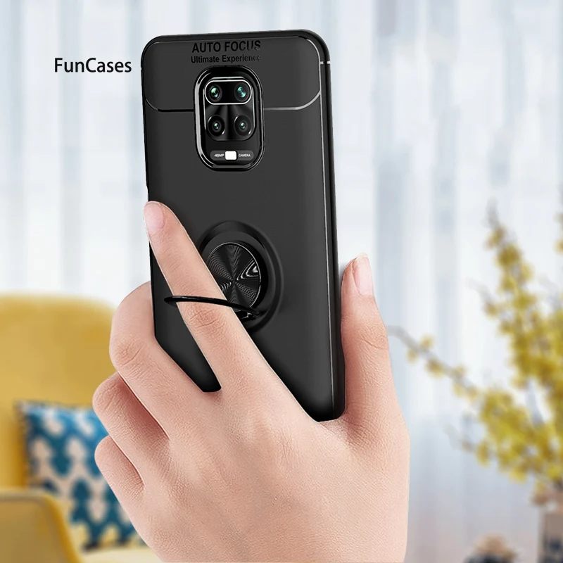 Non Stick Fingerprint Soft TPU Shell Cover For Xiaomi Redmi Note 9 Pro Cases Capa 9i 9S Max 9A Prime 9C | Мобильные телефоны и