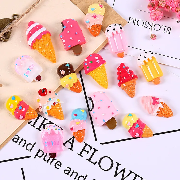 Simulated Ice Cream Addition Slime Supplies Accessories DIY Decoration for Slime Filler Miniature Kids Toys Decoration Gift Simulated Ice Cream Addition Slime Supplies Accessories DIY Decoration for Slime Filler Miniature Kids Toys Decoration Gift