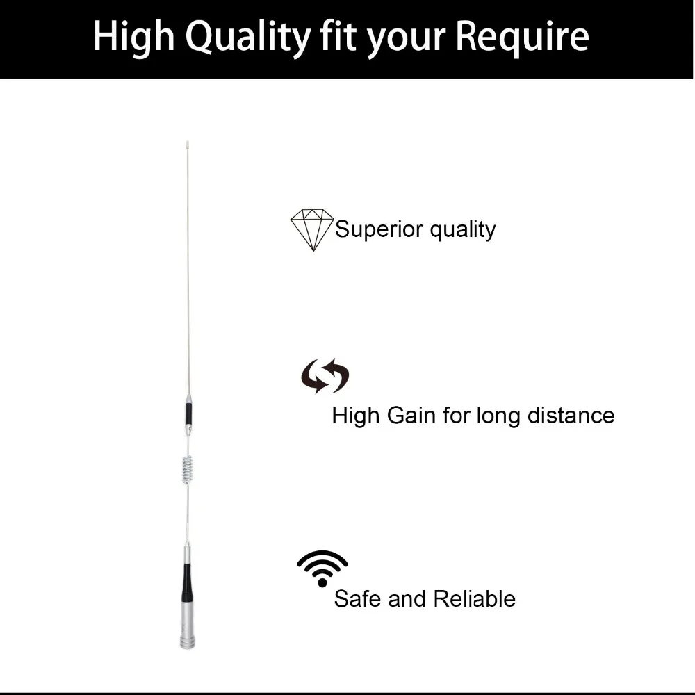 Diamond SG-M507 Mobile Antenna CB Radio Antenna UHF/VHF for Ham Transceiver Car Radio Communicador BJ-218 BJ-318 KT-8900 best antenna for bobcat