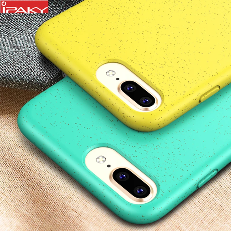 Чехол для iPhone 8 Plus мягкий IPAKY из жидкого силикона 7 чехол гелевый ударопрочный SE 2020