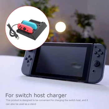 

4 in 1 5V 2A Charging Dock Station Stand for Nintendo Switch Joy Con Controller Classic Colors Game Electronics Components