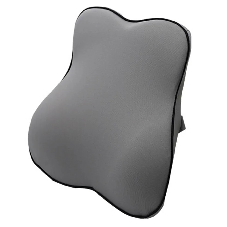 gray MTL 3D Memory Foam задняя подушка для поддержки поясницы моющаяся сетчатая ткань автомобильное кресло НИЖНЯЯ ЗАДНЯЯ Подушка массажная Талия Подушка - Цвет: gray