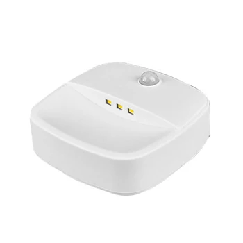 

Night Light Under Cabinet Light PIR Motion Sensor Wardrobe Light Auto ON/OFF Rechargeable Night Lamp for Cupboard Closet Kitchen
