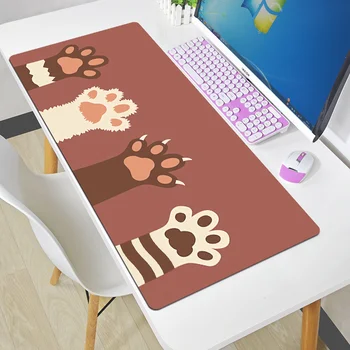 

Cute Extra Large Gaming Mouse Pad Maus Pad Grande 900x400 Keyboard Mousepad Gamer Waterproof Game accessories Desk Mat For girl