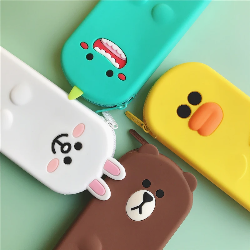 Бесплатная доставка Kawaii Карандаш Чехол стильная футболка с изображением