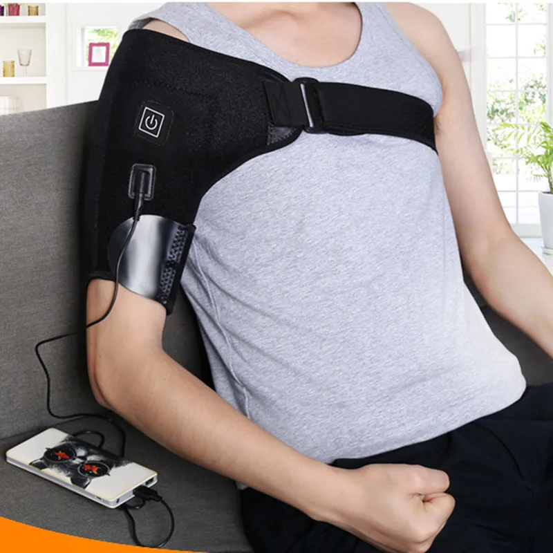 Shoulder Heating Pad Heated Shoulder Support Brace Adjustable for for