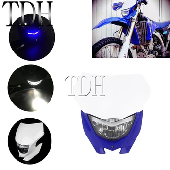 

Dual Sport LED Headlight Dirt Bike Front Running Light For Yamaha WR250 WR450 TTR WR YZ YZF 250 450 R/F Universal Head Lamp