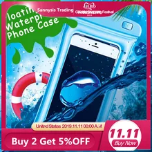Плавающий Водонепроницаемый чехол для телефона водонепроницаемый чехол для сотового телефона сухая сумка для iPhone X/смартфонов до 6 дюймов аксессуары для телефонов