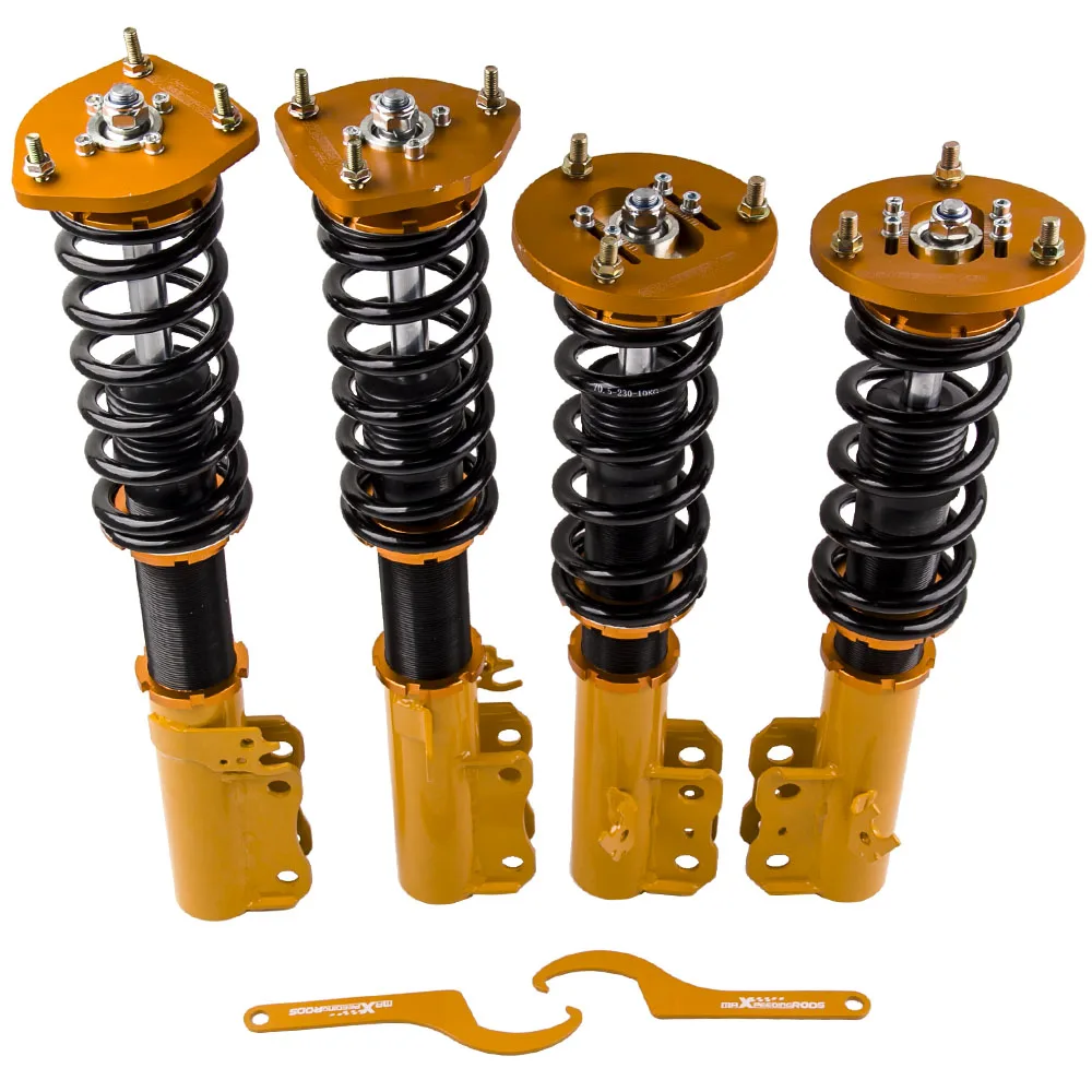 4x Complete Shock Absorber Strut Coil Spring For Toyota Camry 1992-2001 Avalon XL Sedan 4-Door 1995-2003 Adj Height Suspension | Автомобили