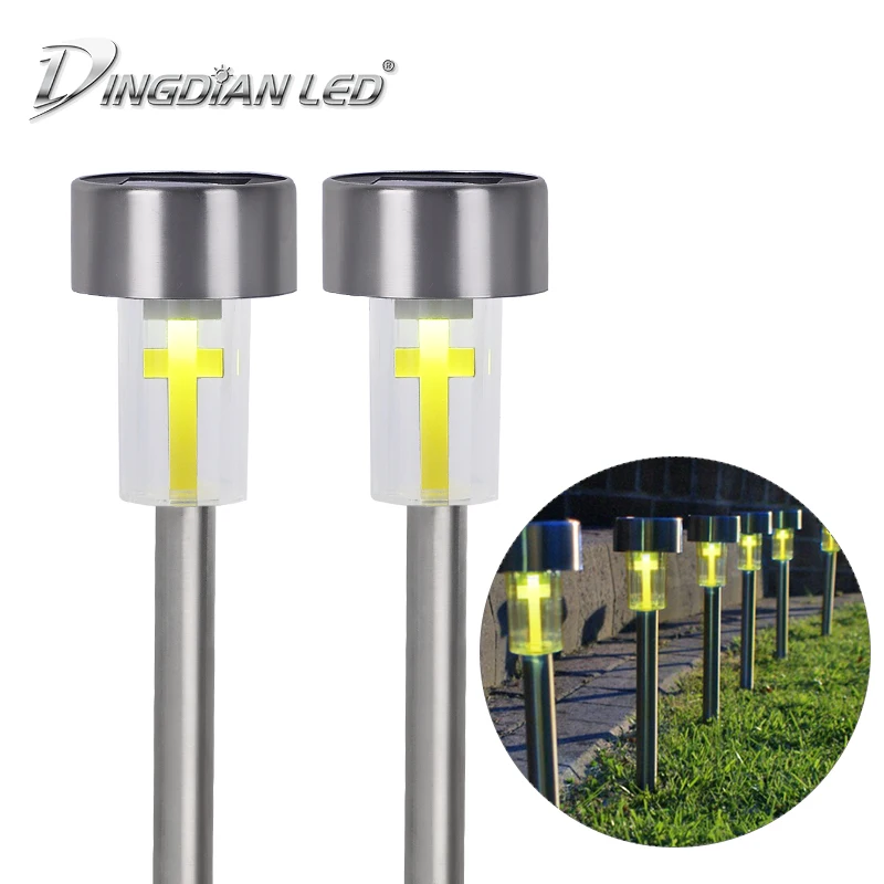 

Lawn Lights Lanscape Garden Solar Panel Battery Powered Light Lawn LED DC 0.05W LED Solar Lawn Light Outdoor Solar Path Lot Lamp