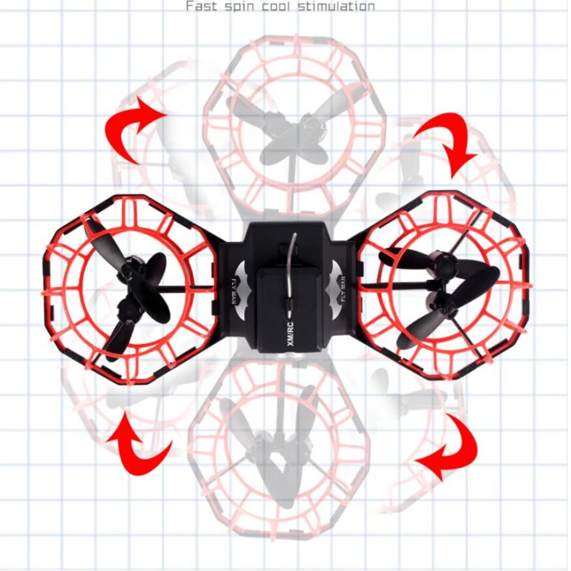 Wi-Fi FPV 720P камера RC игрушка Дрон крутой Скейтбординг летательный аппарат 3D рулон быстрая роация отношение удерживать дистанционное управление Heliopcopter