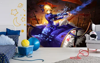 

[Self-Adhesive] 3D Fate Stay Night 993689 Japan Anime Wall Paper mural Wall Print Decal Wall Murals
